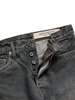 Kapital 14oz BLACK Denim 5P MONKEY CISCO STUDS pants - Black - Thumbnail 5