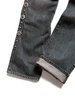 Kapital 14oz BLACK Denim 5P MONKEY CISCO STUDS pants - Black - Thumbnail 8