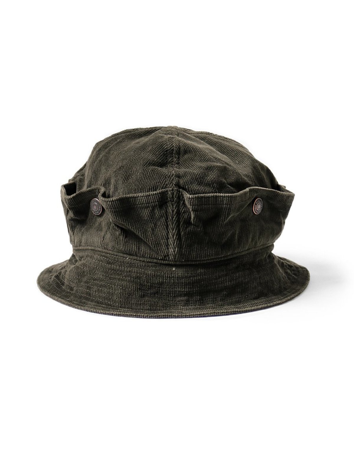 Kapital 16W Corduroy BUSH Hat - Black | Garmentory