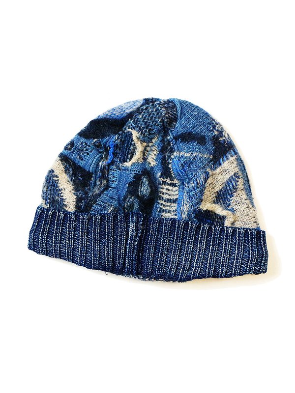 Kapital 7G BORO GAUDY CAP - Navy | Garmentory