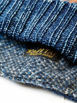 Kapital 7G BORO GAUDY CAP - Navy | Garmentory