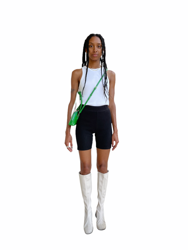 【関税込み】MARGESHERWOOD グリーン Bessette ショルダーバッグ Green Bessette Shoulder Bag by MARGESHERWOOD on Sale