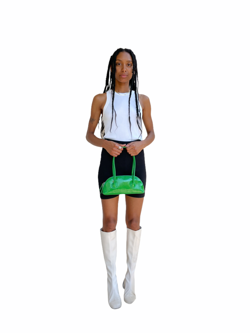 ☆MARGE SHERWOOD☆ BESSETTE SHOULDER STRAP peacock green c MUSINSA | MARGESHERWOOD BESSETTE SHOULDER + STRAP - peacock