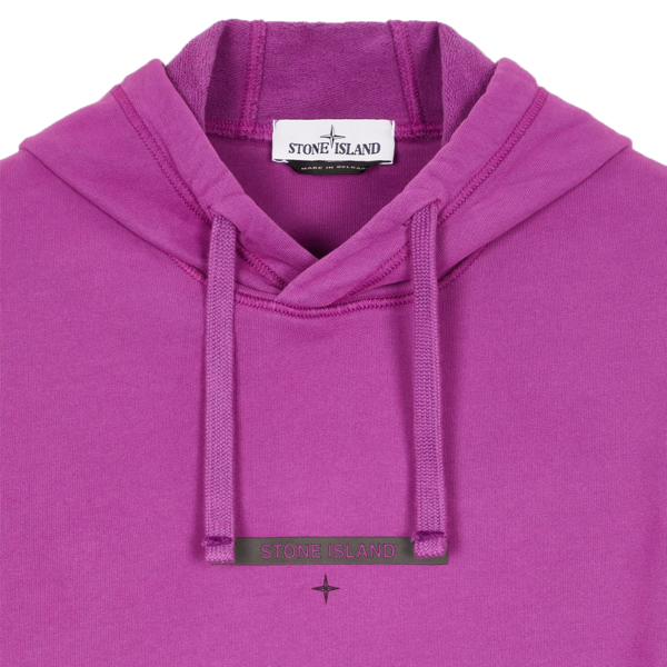 Stone Island Brushed Cotton Fleece Sweatshirt Magenta Men MO751565685-V0045 Stone Island Brushed Cotton Fleece Sweatshirt Magenta Men MO751565685-V0045