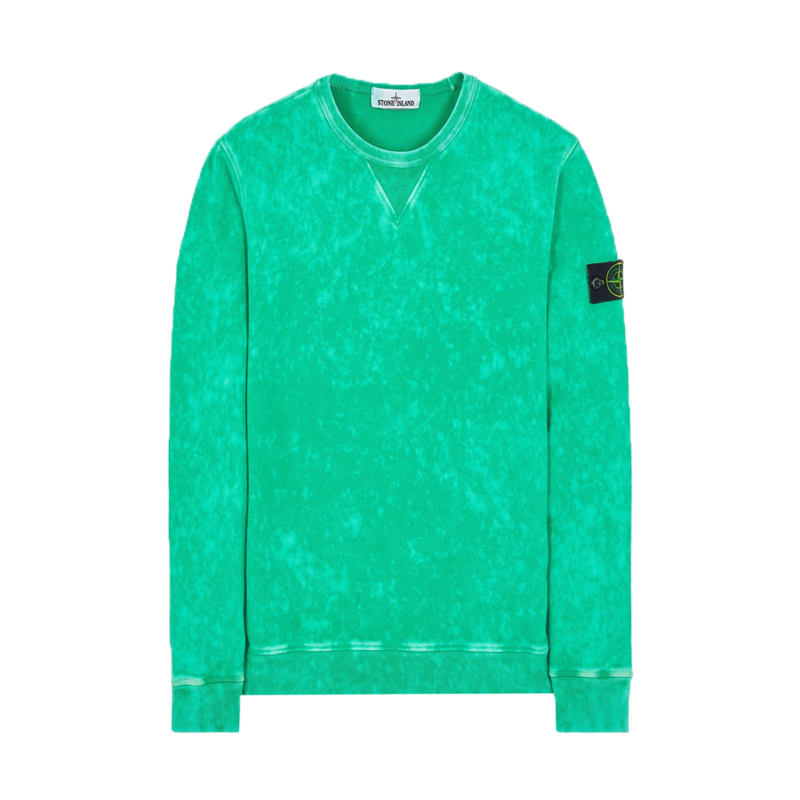 STONE  | OXIDE SPRAY CREWNECK SWEATSHIRT/正規品/関税込 Stone Island - 'Old' Treatment Hooded Full Zipper Sweatshirt