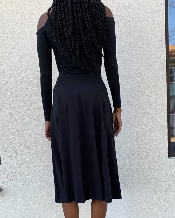 Vintage Banshee Cutout Dress - Black Vintage Banshee Cutout Dress - Black