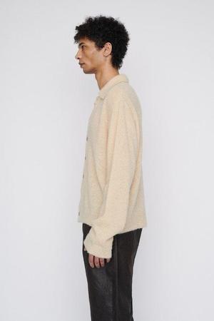 Our Legacy Evening Polo - Camel Fuzzy Alpaca | Garmentory