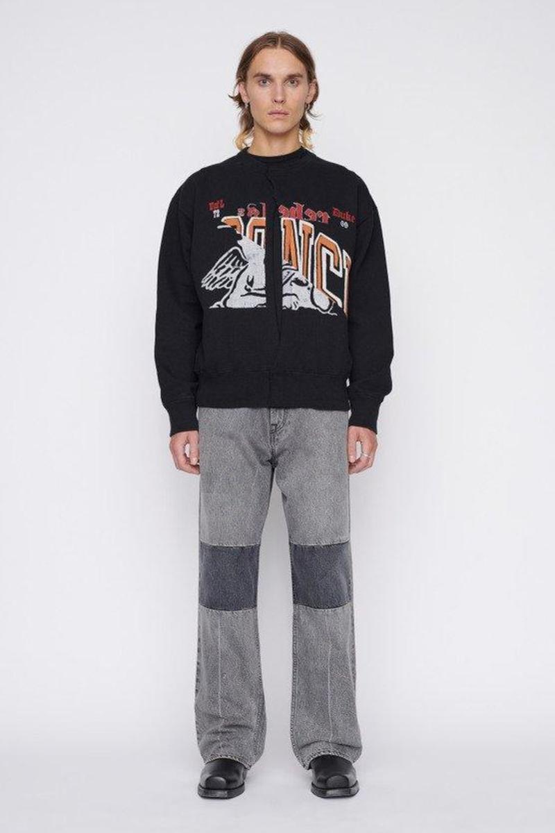 Our Legacy Split Base Sweater - Collage School Print | Garmentory 