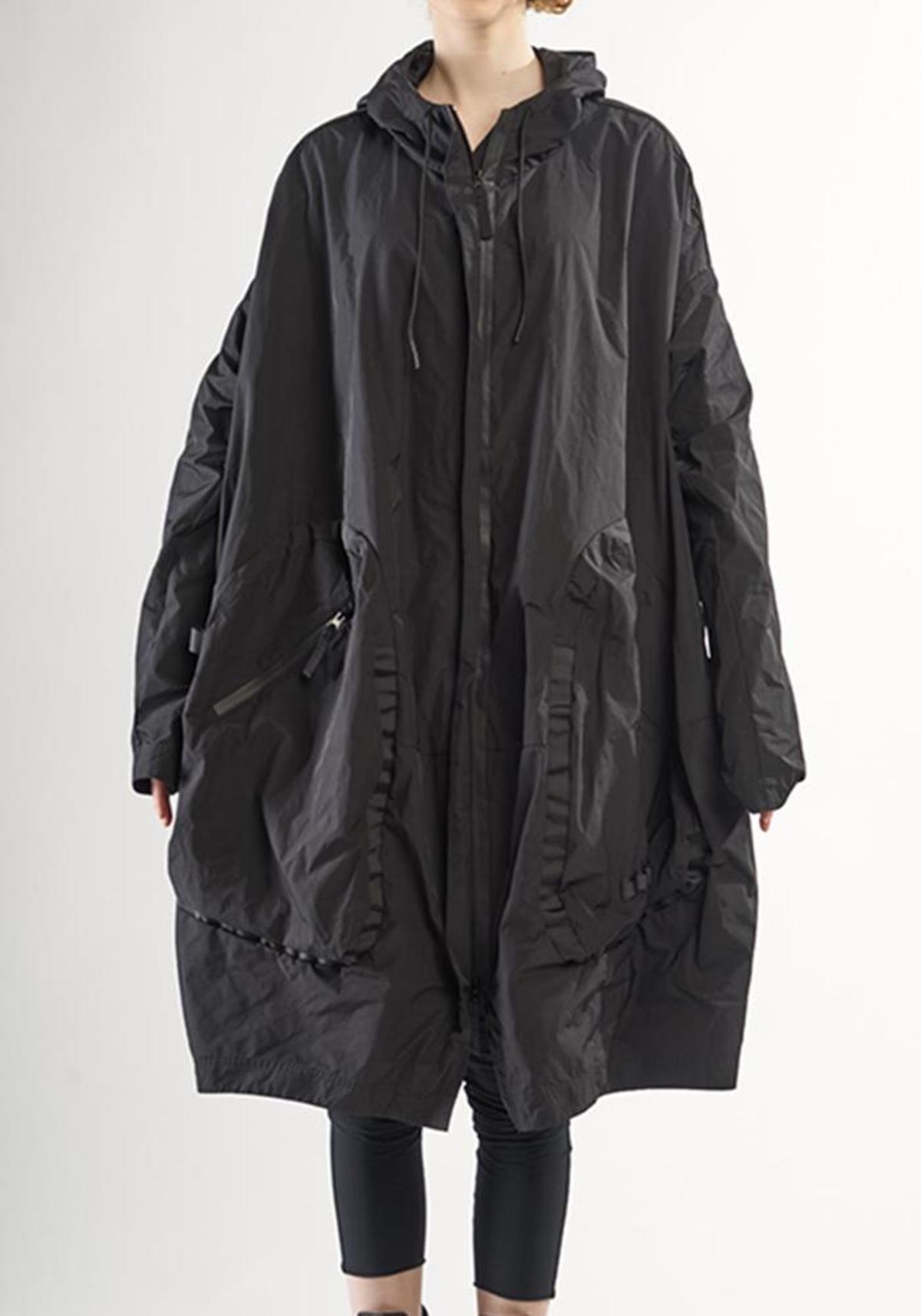 Rundholz Black Label Oversized Bold Pocket Hooded Bubble Coat - Image 1 of 3