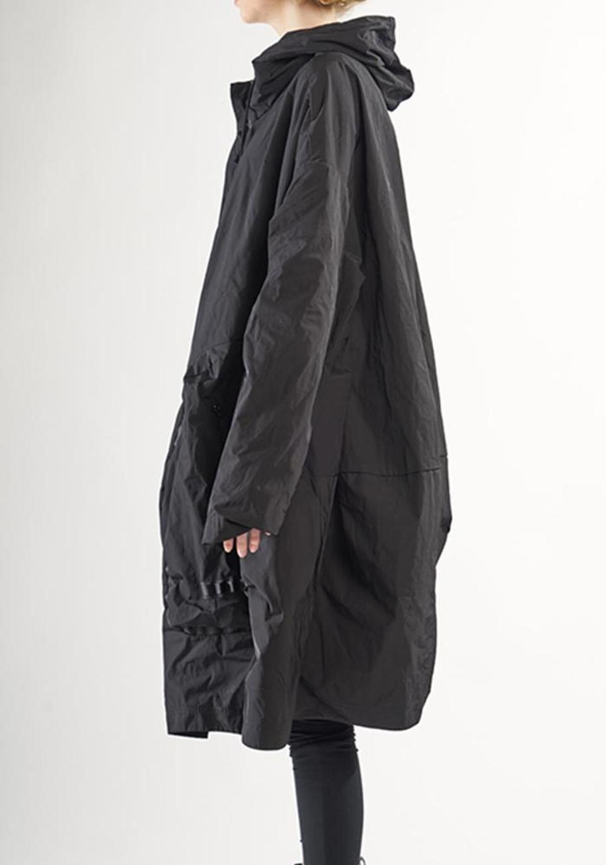 Rundholz Black Label Oversized Bold Pocket Hooded Bubble Coat - Image 2 of 3