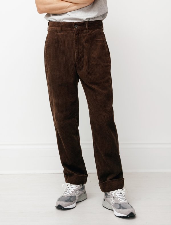 Engineered Garments Andover 8W Cord Pant - Brown Engineered Garments Andover 8W Cord Pant - Brown