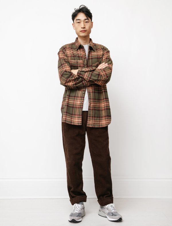 Engineered Garments Andover 8W Cord Pant - Brown Engineered Garments Andover 8W Cord Pant - Brown