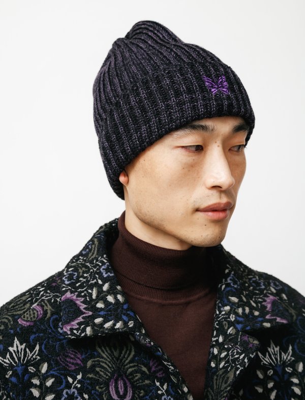 Needles Merino Watch Cap Beanies - Purple | Garmentory