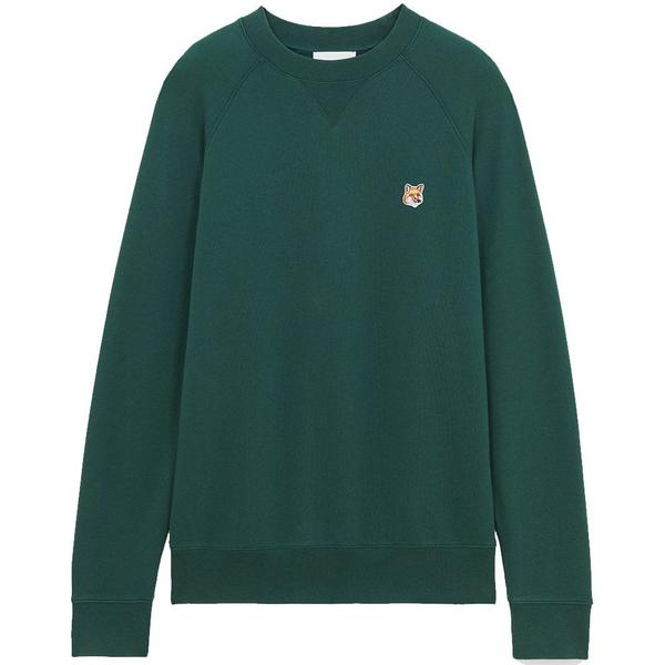Fox Head Patch Classic Sweatshirt 'Dark Green' Fox Head Patch Classic Sweatshirt 'Dark Green'