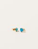 Mismatched Turquoise Studs - Thumbnail 1