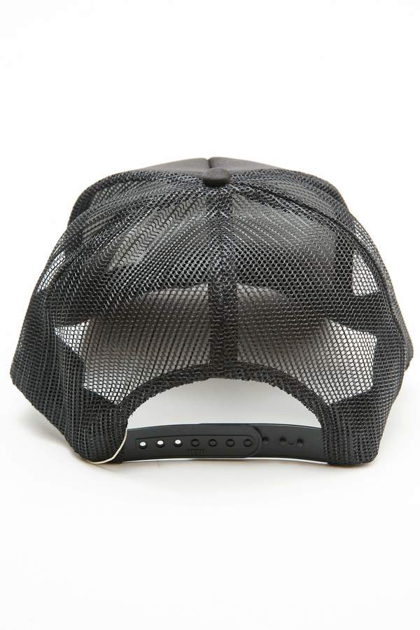 Kapital KOUNTRY PEARL CLUTCHER Trucker Cap - Black/Brown Kapital KOUNTRY PEARL CLUTCHER Trucker Cap - Black/Brown