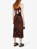 House of Sunny Hockney Dress - Chocolate - Thumbnail 2