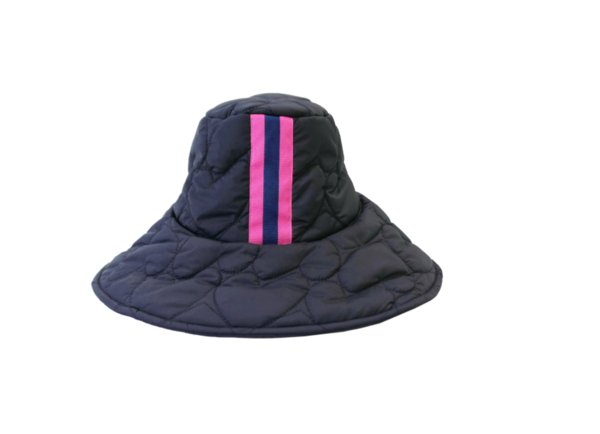NEW KERRI ROSENTHAL women\'s bucket heart hat in black Kerri Rosenthal Bucket Hat Heart Black One Size Rtl $128 | eBay main image 3