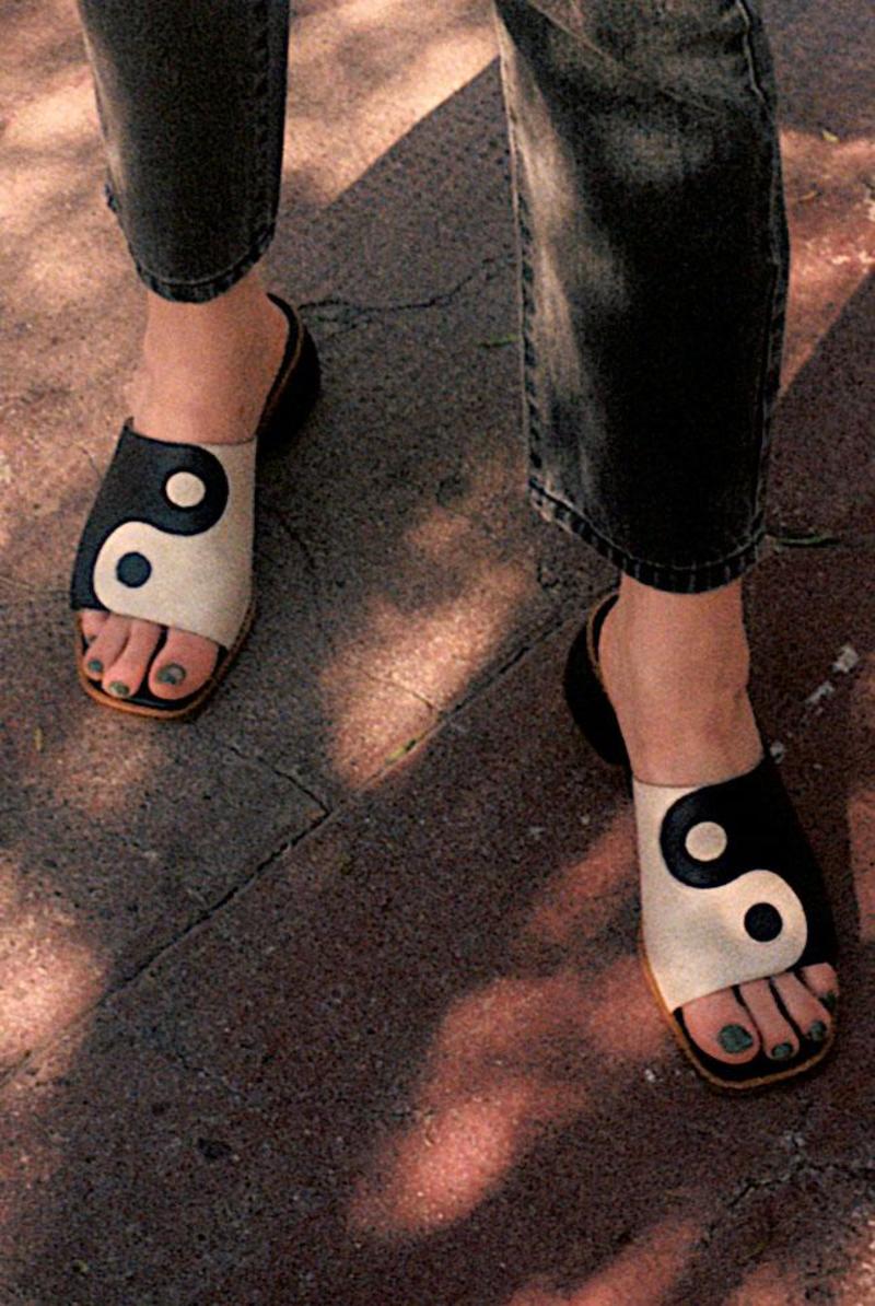 Paloma Wool Balance Heel BALANCE YING YANG SANDALS On Garmentory