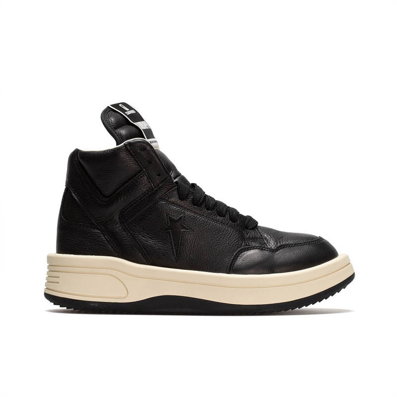 RICK OWENS DRKSHDW Turbowpn Hi Sneakers - Black | Garmentory
