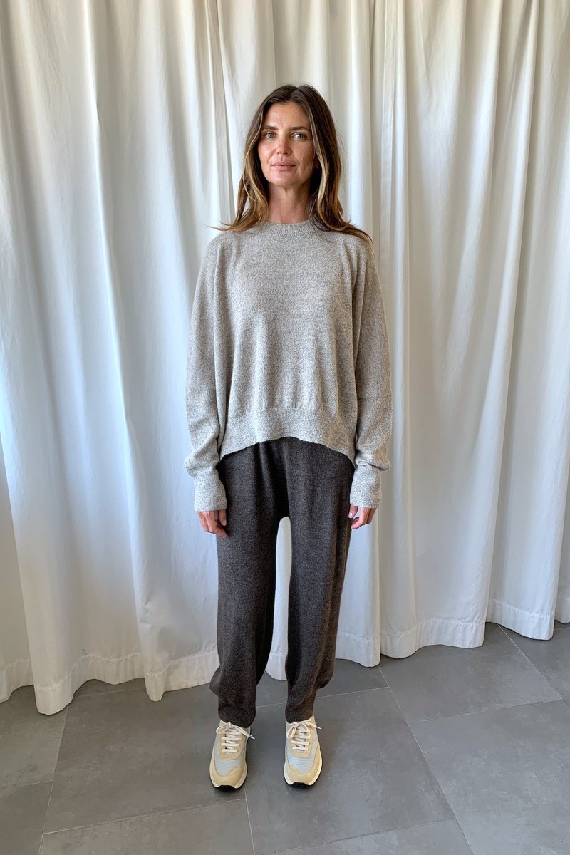 Lauren Manoogian Fine Arch Pants - Blackened | Garmentory