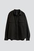 Assembly Suiting Zip Poet Shirt - Black - Thumbnail 4