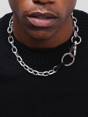 Our Legacy Ladon NECKLACE - Matte Nickel | Garmentory