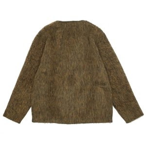 Our Legacy MOHAIR CARDIGAN - OLIVE MELANGE | Garmentory