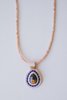 Robin Mollicone PINK AVENTURINE  WITH A TIGER EYE TEARDROP PENDANT NECKLACE - Multi - Thumbnail 1