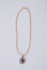 Robin Mollicone PINK AVENTURINE  WITH A TIGER EYE TEARDROP PENDANT NECKLACE - Multi - Thumbnail 5