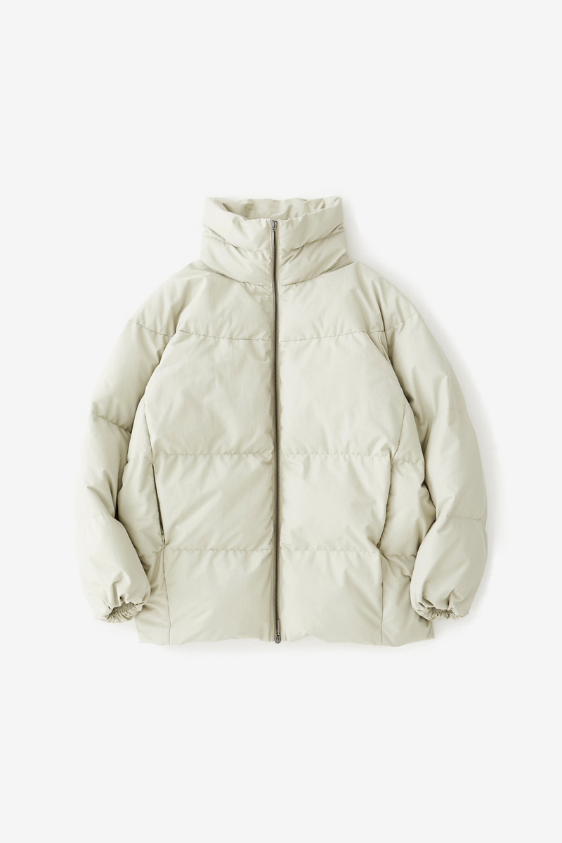 Studio Nicholson Oject Puffer jacket - Stone | Garmentory