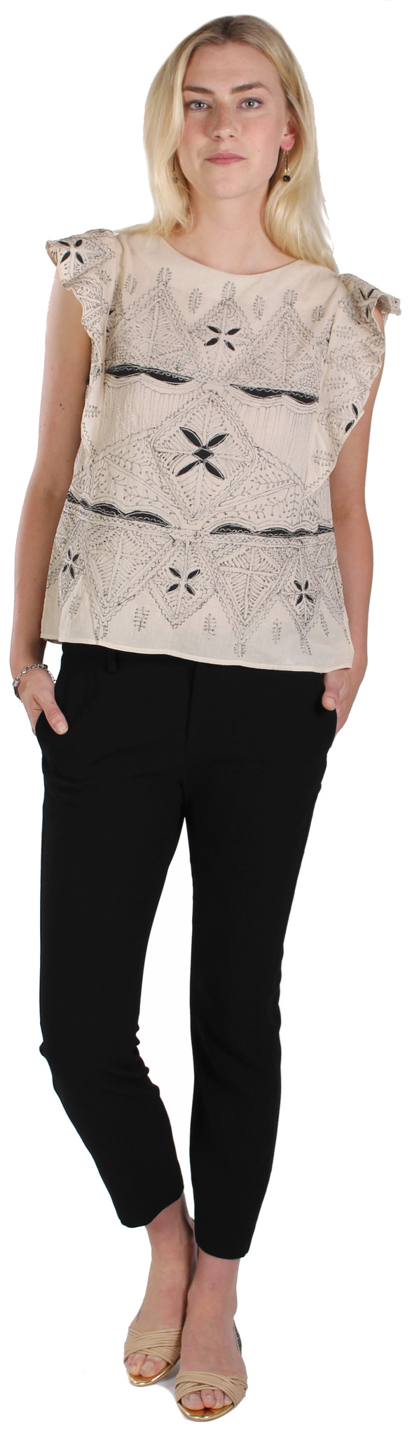 Hoss Intropia Flutter Sleeveless Top Hoss Intropia Flutter Sleeveless Top