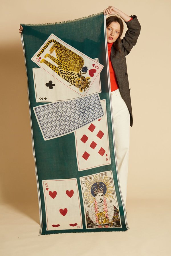 Inoui Editions Vegas Scarf - Green