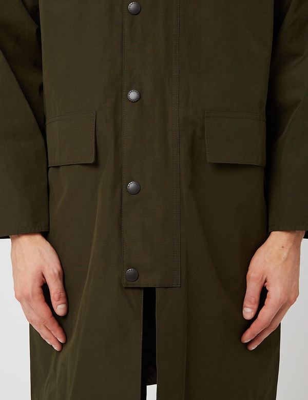Barbour Waterproof Slim Burghley Jacket - Sage Green | Garmentory