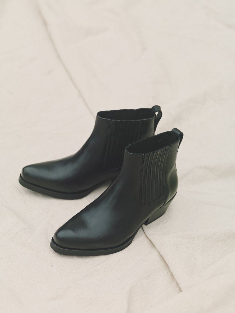 Our Legacy Calfskin Cuban Boot - Black | Garmentory