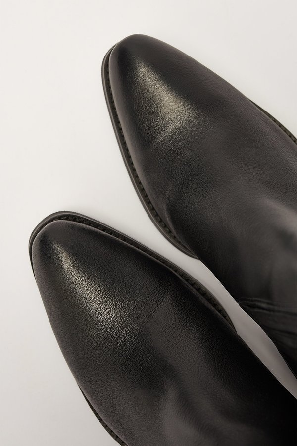 Our Legacy Calfskin Cuban Boot - Black | Garmentory