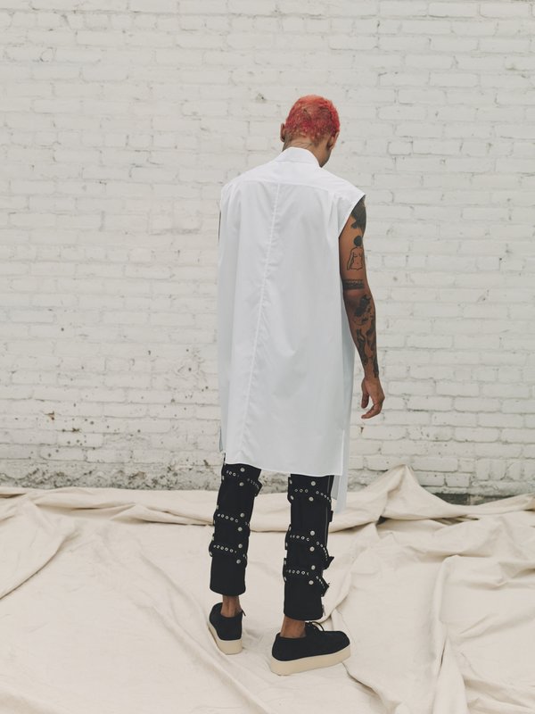 LOEWE ロエベ21AW Gabardine Bondage Belted LOEWE Wool Gabardine Bondage Belted Trousers - Black | Garmentory