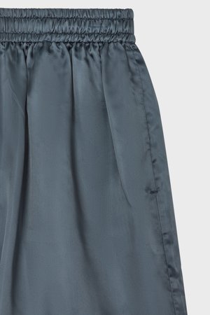 PHIPPS Cupro Lounge Shorts - Marine Blue PHIPPS Cupro Lounge Shorts - Marine Blue