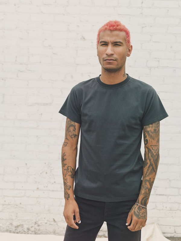PHIPPS Orca Garment Dyed Classic T-Shirt - Black PHIPPS Orca Garment Dyed Classic T-Shirt - Black
