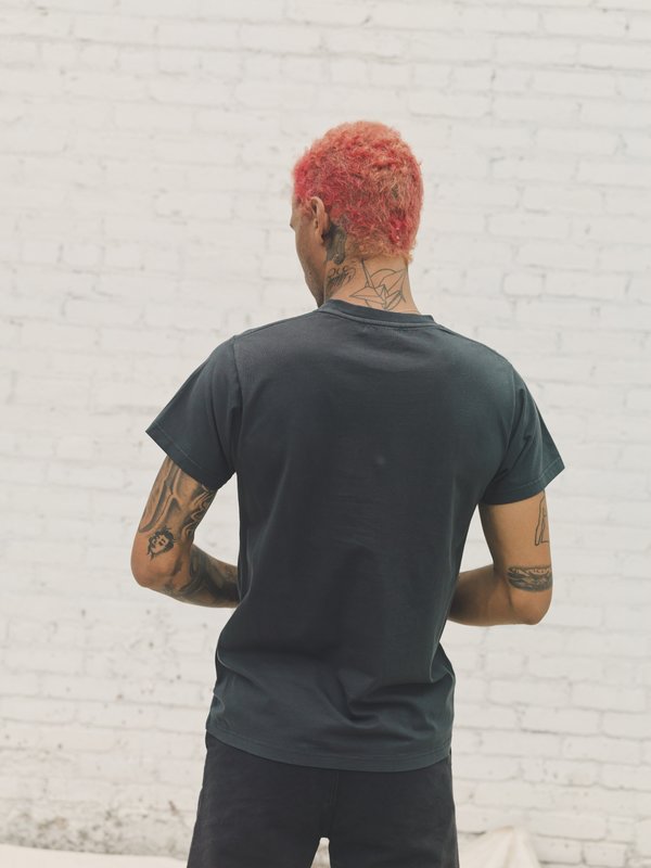 PHIPPS Orca Garment Dyed Classic T-Shirt - Black PHIPPS Orca Garment Dyed Classic T-Shirt - Black