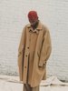 Lanvin Double Faced Wool Cashmere Kimono Coat - Taupe  - Thumbnail 4