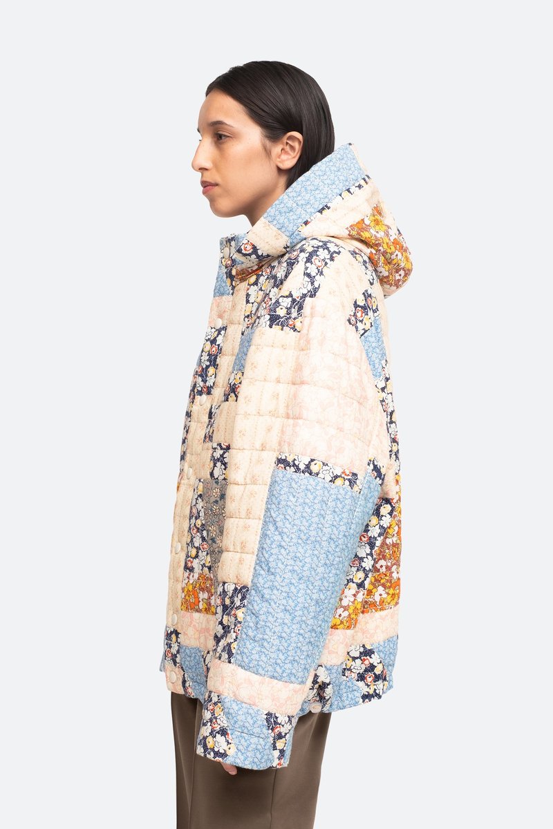 Sea NY Sydney Puffer Jacket Multi
