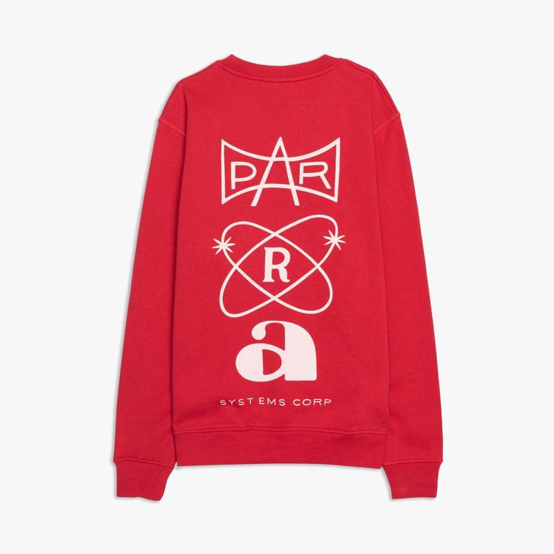 by Parra Systems Logo Crewneck - Red | Garmentory 