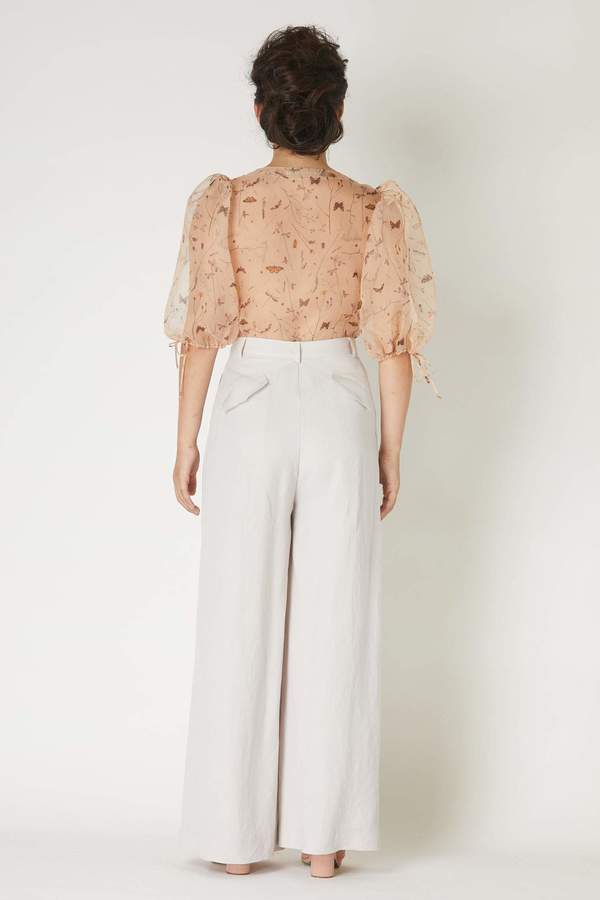 Zhenya Blouse in Silk Organza Zhenya Blouse in Silk Organza
