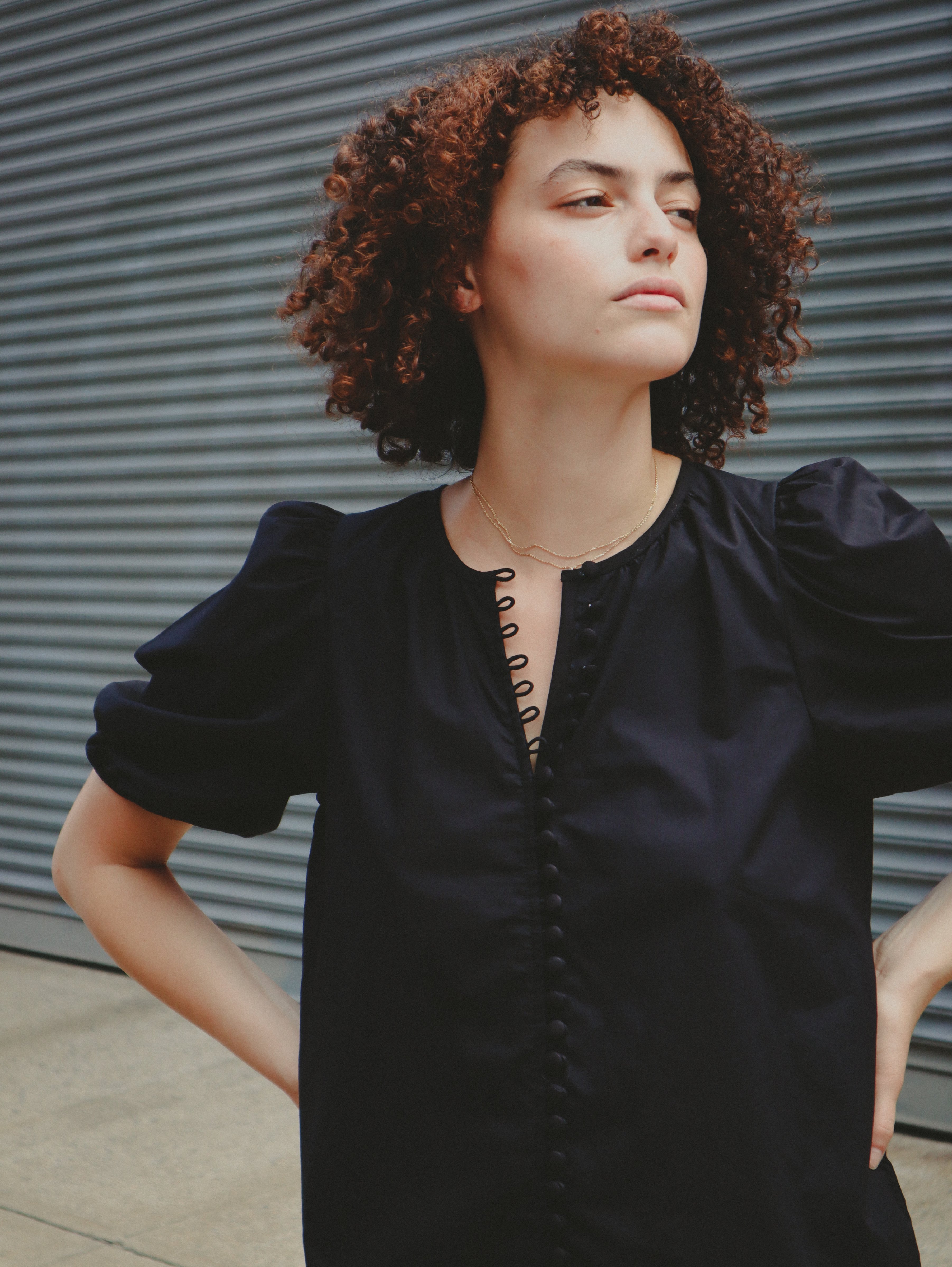 Marvin Ruby Edith Blouse - Black | Garmentory