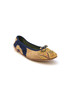 Meher Kakalia Bizi Ballet Flat – Tie Dye Blue with Beige + Lemon - Thumbnail 2