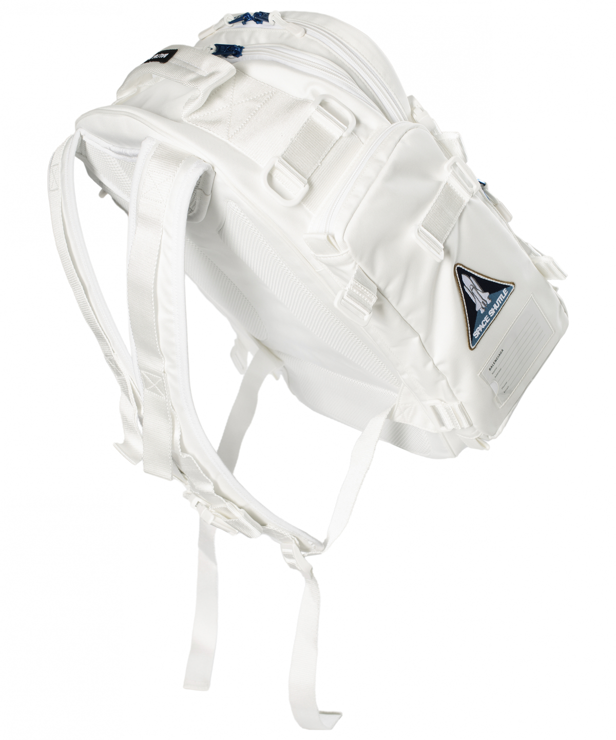 Balenciaga Space Backpack - Embroidered NASA/White | Garmentory