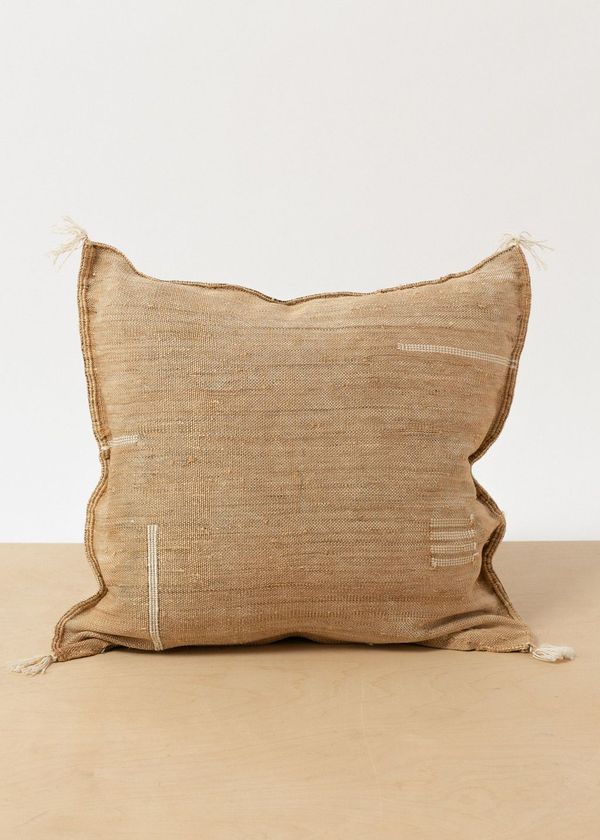 Territory Lines Pillow - Washed Black