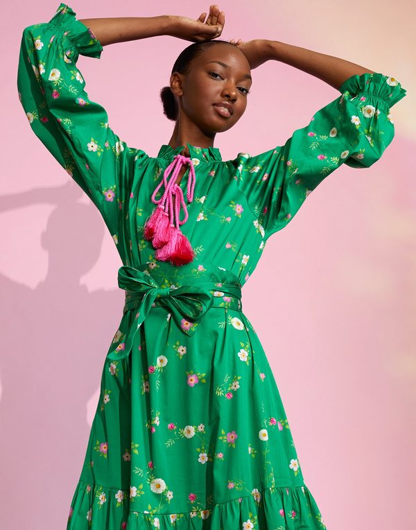 cynthia rowley green floral dress CYNTHIA ROWLEY Size XS Green Purple Silk Twill Floral Ruched Dress – Sui  Generis Designer Consignment