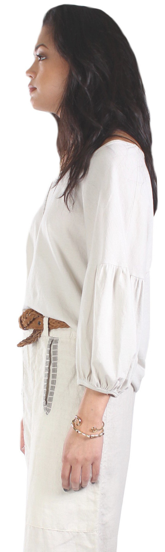 Prairie Underground Lantern Tee in Oyster Prairie Underground Lantern Tee in Oyster